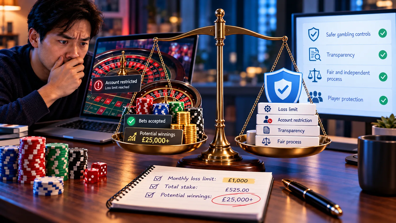 Transparency and Fairness in Safer Gambling Policies